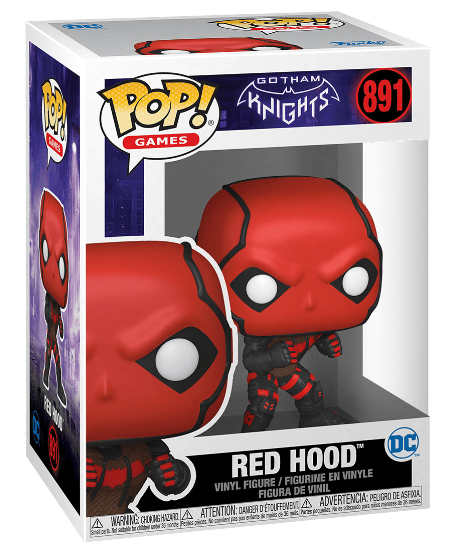Funko Pop Games ~ Gotham Knights ~ Red Hood #891