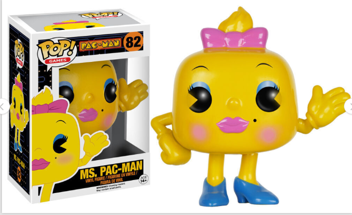 Funko Pop! Vinyl: Pac-Man - Ms. Pac-Man #82