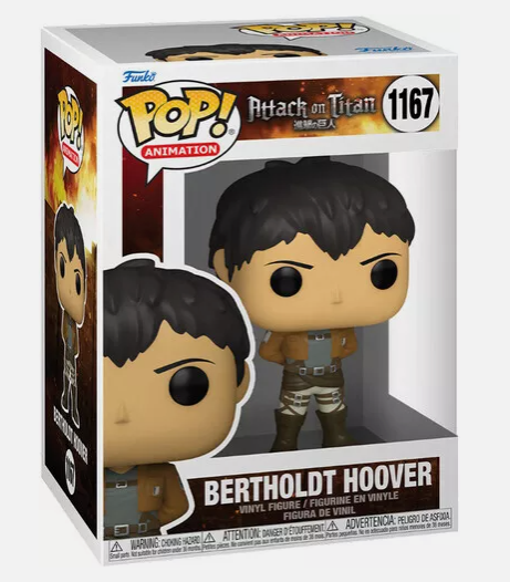 Funko Pop! Vinyl: Attack on Titan - Bertholdt Hoover #1167