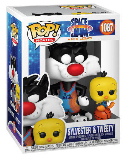 Funko Pop! Vinyl: Space Jam - Sylvester and Tweety #1087