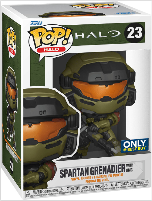 Funko Pop! Vinyl: Halo - Spartan Grenadier with HMG - Best Buy (Exclusive) #23