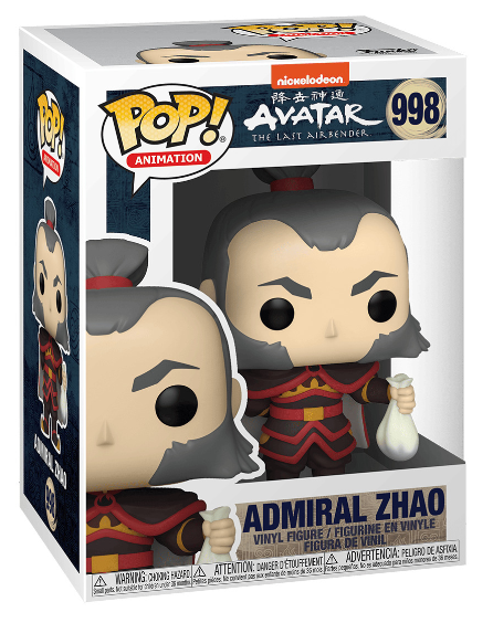 Funko Pop! Avatar: The Last Airbender - Admiral Zhao #998 New In Pop Protector