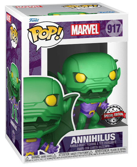 Funko Pop Annihilus #917 Marvel Fantastic Four Walgreens Exclusive