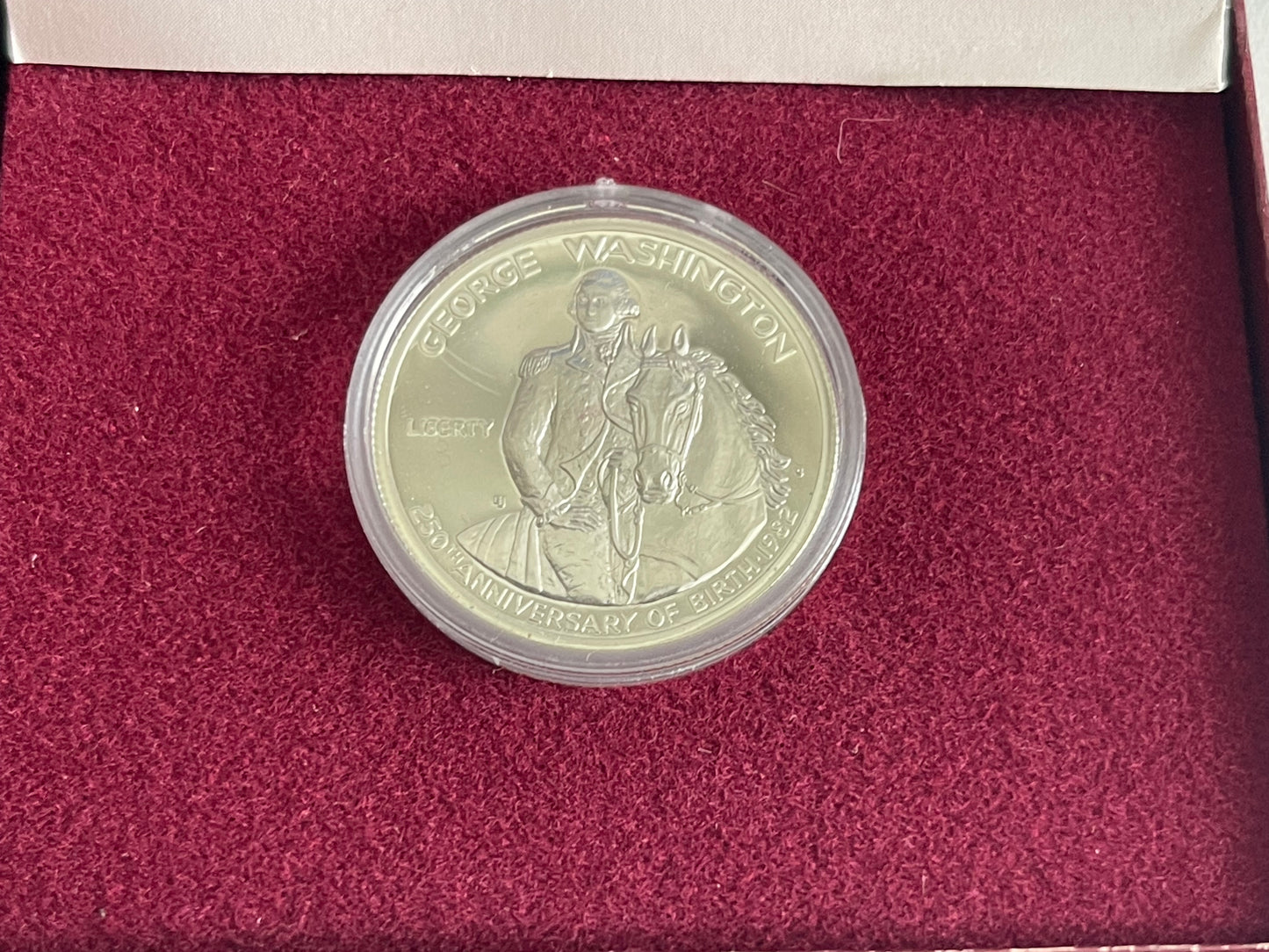 1982 George Washington Proof Commemorative 250Anniversary Half dollar 90% silver