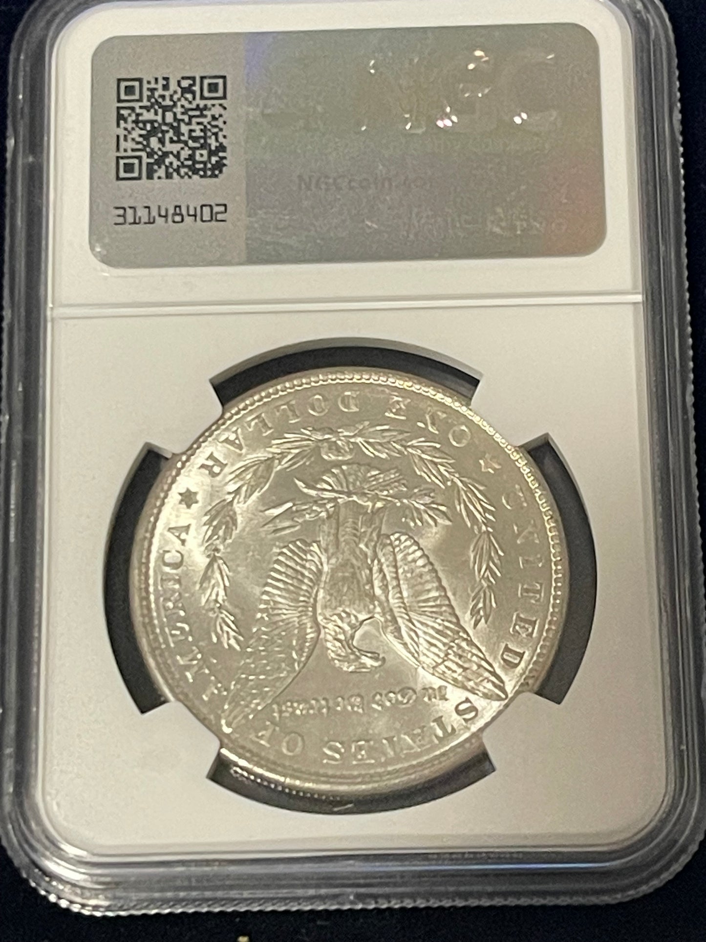 1889-P Morgan Silver Dollar $1 NGC MS-63